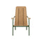 Hopper Outdoor Lounge Chair  option Olive