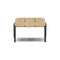 Hopper Outdoor Ottoman  option Charcoal