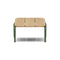 Hopper Outdoor Ottoman  option Olive
