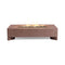 Rook Rectangle Fire Pit Table  option Canyon