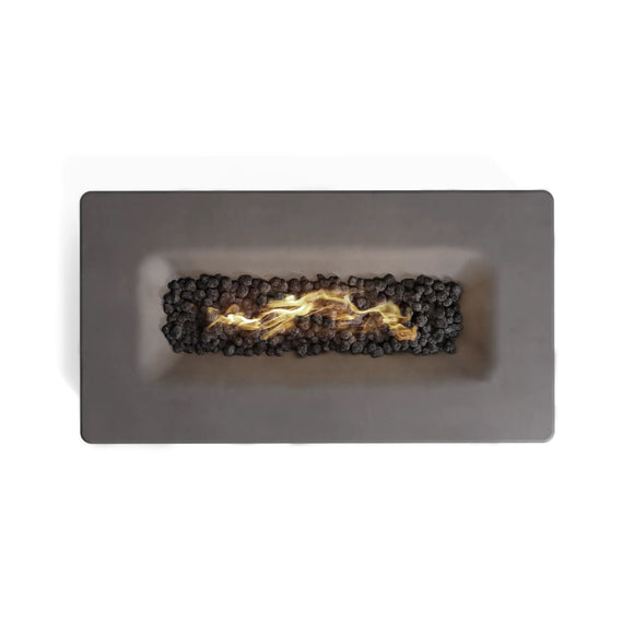 Rook Rectangle Fire Pit Table