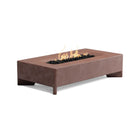 Rook Rectangle Fire Pit Table