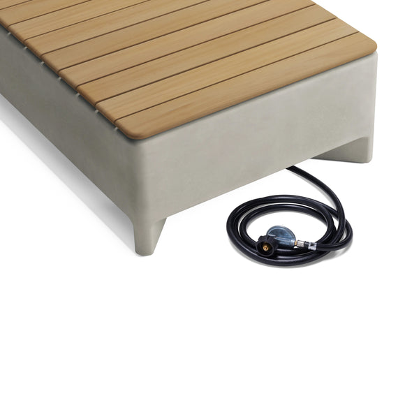 Rook Rectangle Fire Pit Table