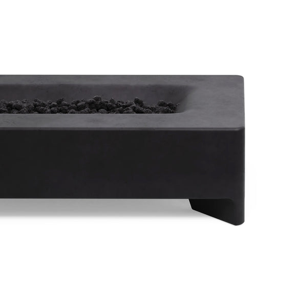 Rook Rectangle Fire Pit Table