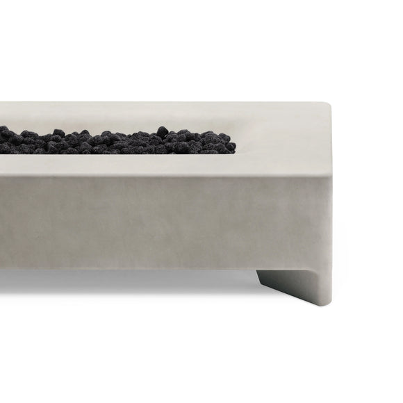 Rook Rectangle Fire Pit Table