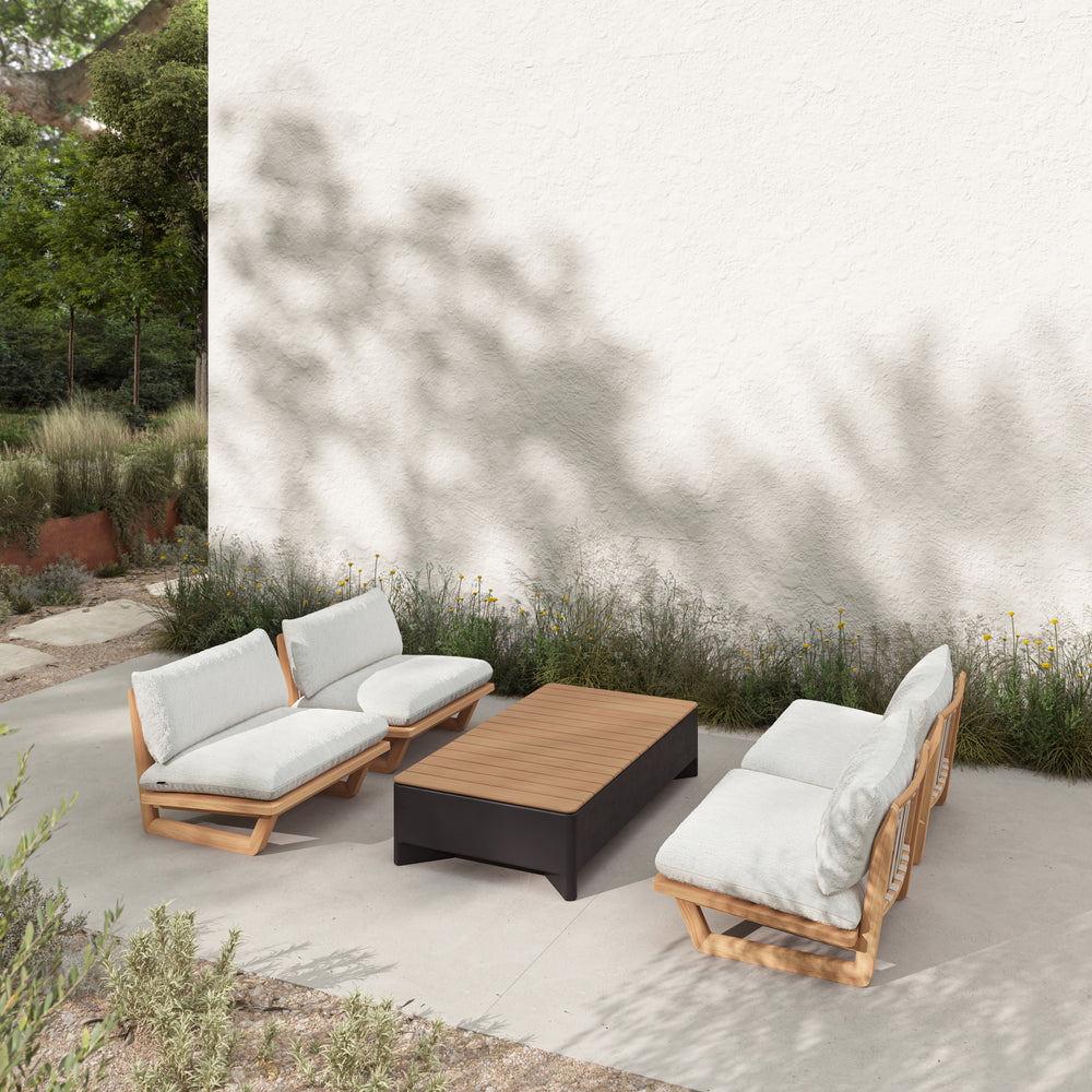 Rook Rectangle Fire Pit Table