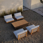 Rook Rectangle Fire Pit Table