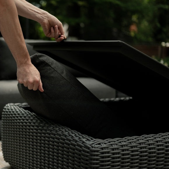 Roundabout Outdoor Storage Coffee Table