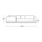 Roundabout Outdoor L-Shape Sectional