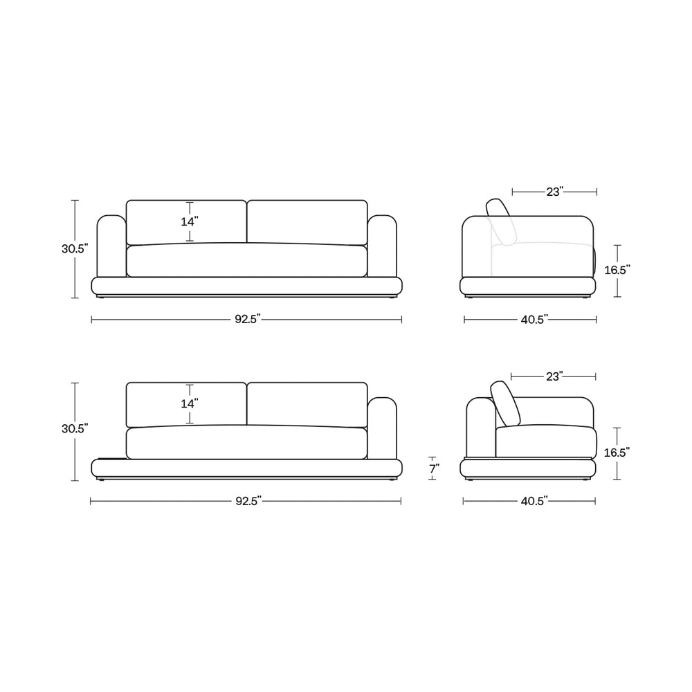 Roundabout Outdoor Sofa
