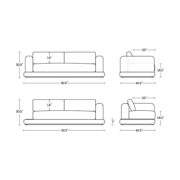 Roundabout Outdoor Sofa