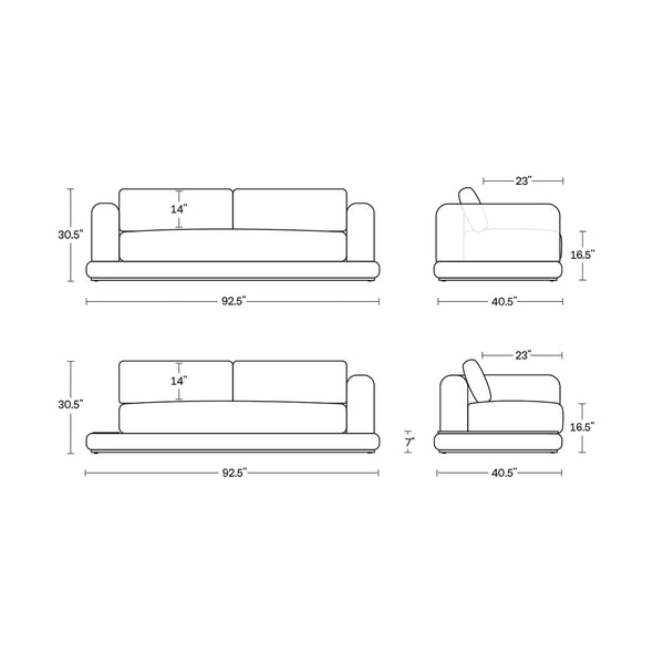 Roundabout Outdoor Sofa