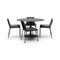 XY Outdoor Dining Set  option Charcoal