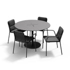 XY Outdoor Dining Set with Armchairs