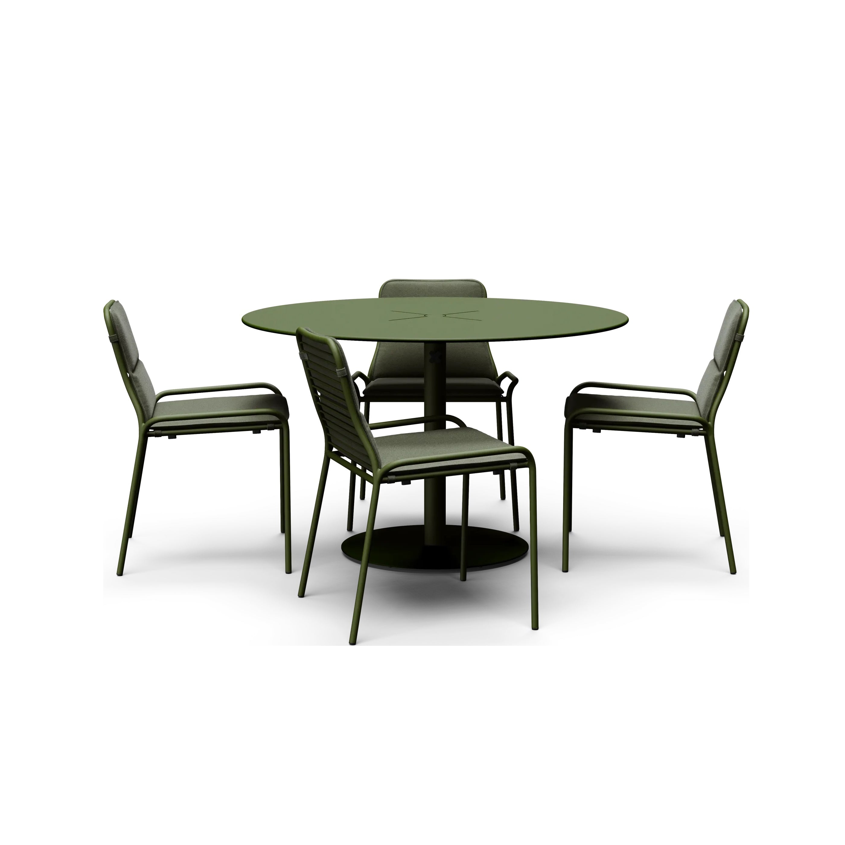 Neighbor XY Outdoor Dining Set - 2Modern