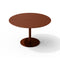 XY Outdoor Round Dining Table  option Rust