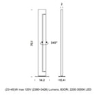 Ara LED Floor Lamp