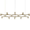Crown Plana Pendant Light  option Gold Plated