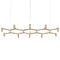 Crown Plana Pendant Light  option Gold