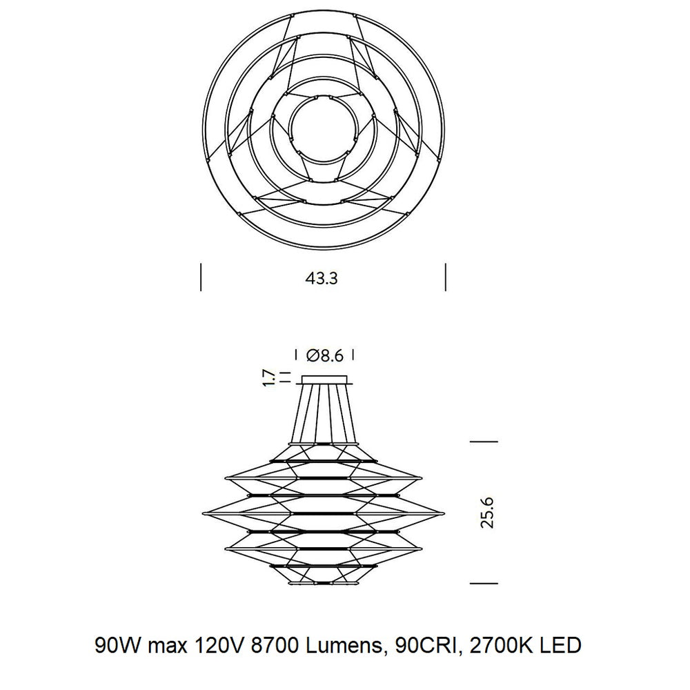 Drop LED Pendant Light