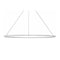 Ellisse Mega Pendant Light  option White