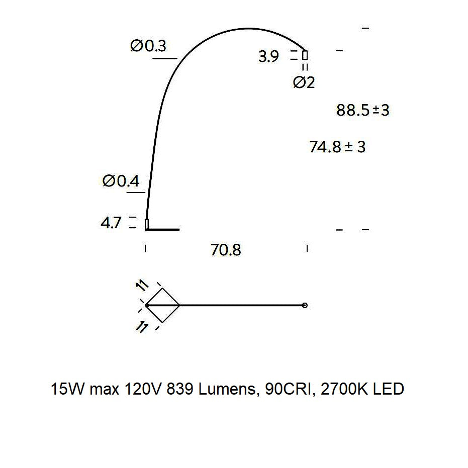 Fox LED Floor Lamp