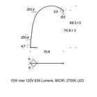 Fox LED Floor Lamp