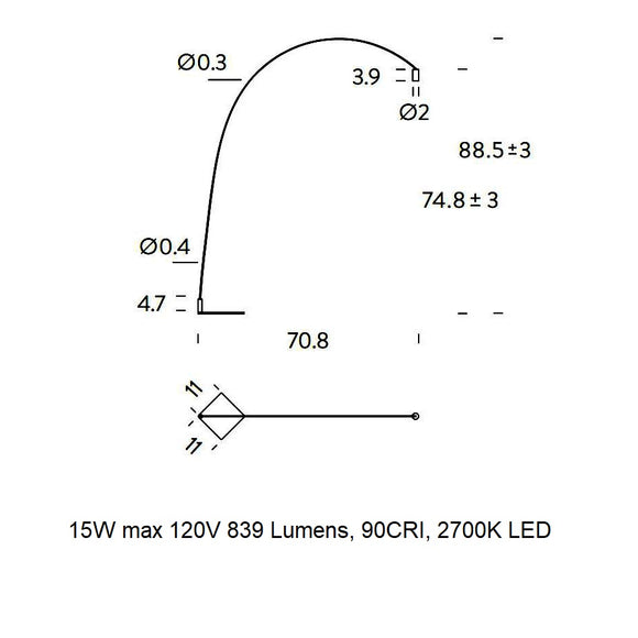 Fox LED Floor Lamp