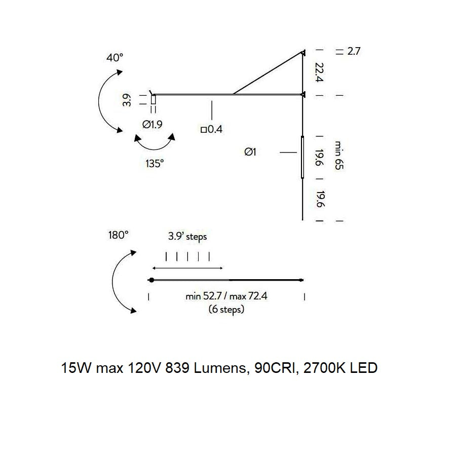 Swan LED Wall Sconce