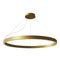 Zirkol Circle LED Pendant Light  option Gold