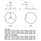 Zirkol Circle LED Pendant Light
