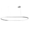 Zirkol Oval LED Pendant Light  option White