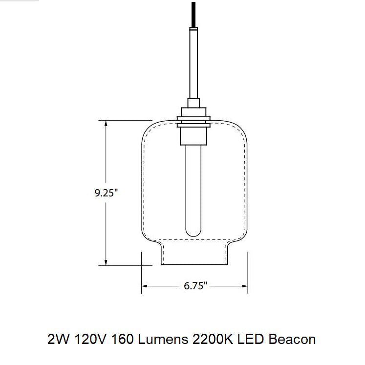Calla Optique Pendant Light