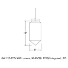 Dart LED Pendant Light
