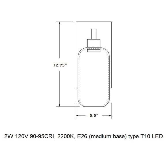 Helio LED Wall Sconce