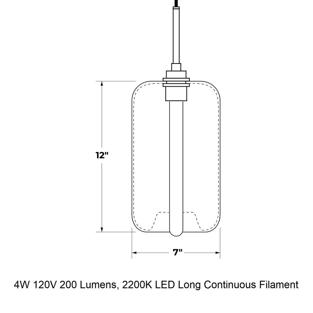 Pod LED Pendant Light