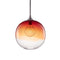 Solitaire Pendant Light  option Cardinal / Clear
