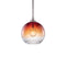 Solitaire Petite Pendant Light  option Cardinal / Clear