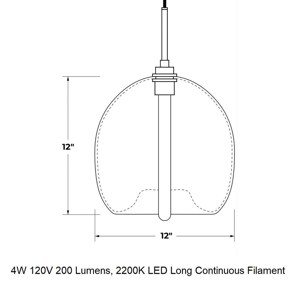 Stamen LED Pendant Light
