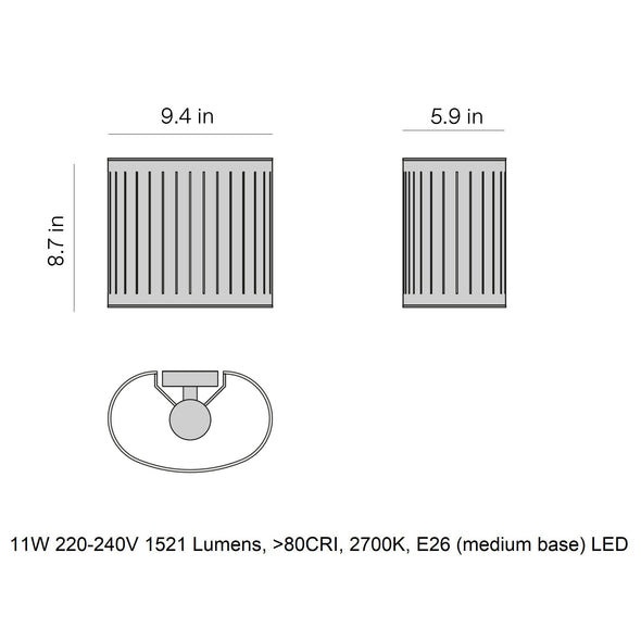 Autumn LED Wall Sconce