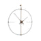 Bilbao Premium Clock  option Black / Walnut