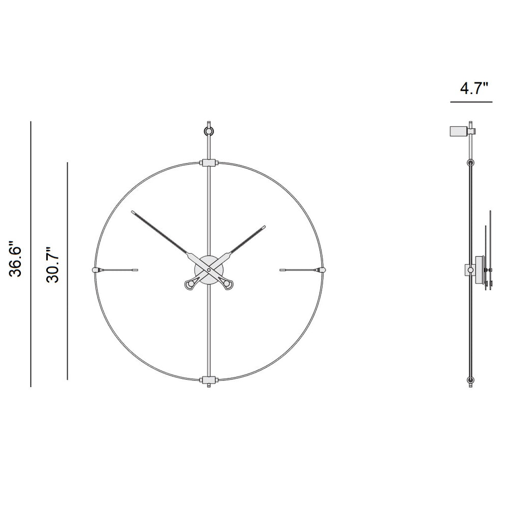 Bilbao Premium Clock