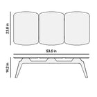 Mesa Mixta Coffee Table