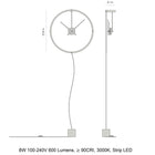 Ombra Premium Wall Clock