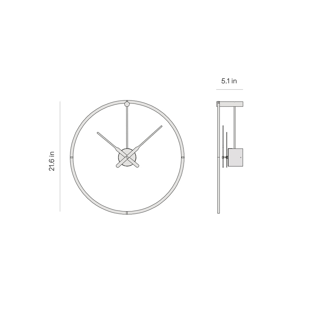 Ombra Premium Wall Clock