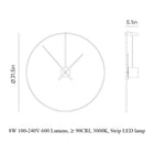 Ombra Wall Clock
