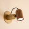 Onfa Wall Sconce  option Natural Walnut / Brass