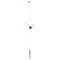 Pendulo Premium Clock  option Brass / Walnut