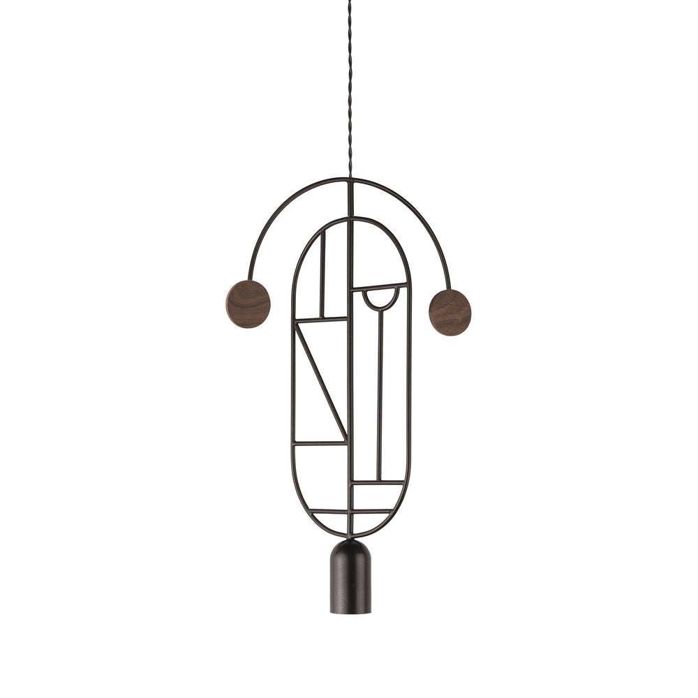 Wooden Dots 07 Pendant Light