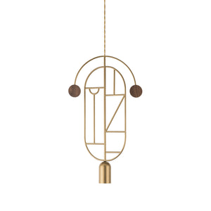 Wooden Dots 07 Pendant Light